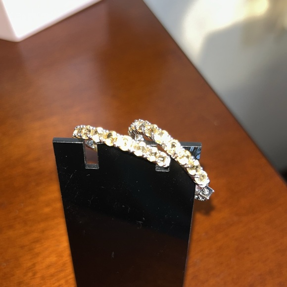 Yellow Citrine Earrings - Picture 2 of 6